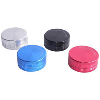 Grinder Secret Smoke 40 mm 2 Partes (negro,azul,rojo,plata)