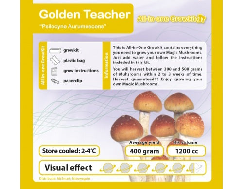 Golden Teacher All-in-one GrowKit (1200 CC)