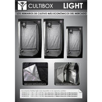 Armario de cultivo Cultibox Light 60 x 60 x 140 (Silver)