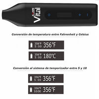 Vaporizador Vital Negro