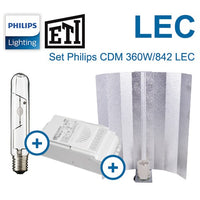 Set Philips CDM-T 360W LEC+ETI CL1 400W+Reflector Stuko