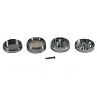 Grinder Secret Smoke 50 mm 4 Partes (negro,azul,rojo,plata)